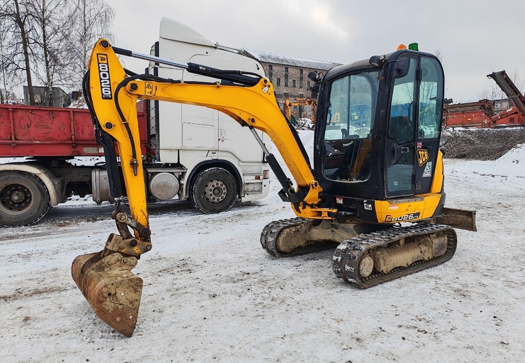 Minibagr bagr Jcb 8026 - 3