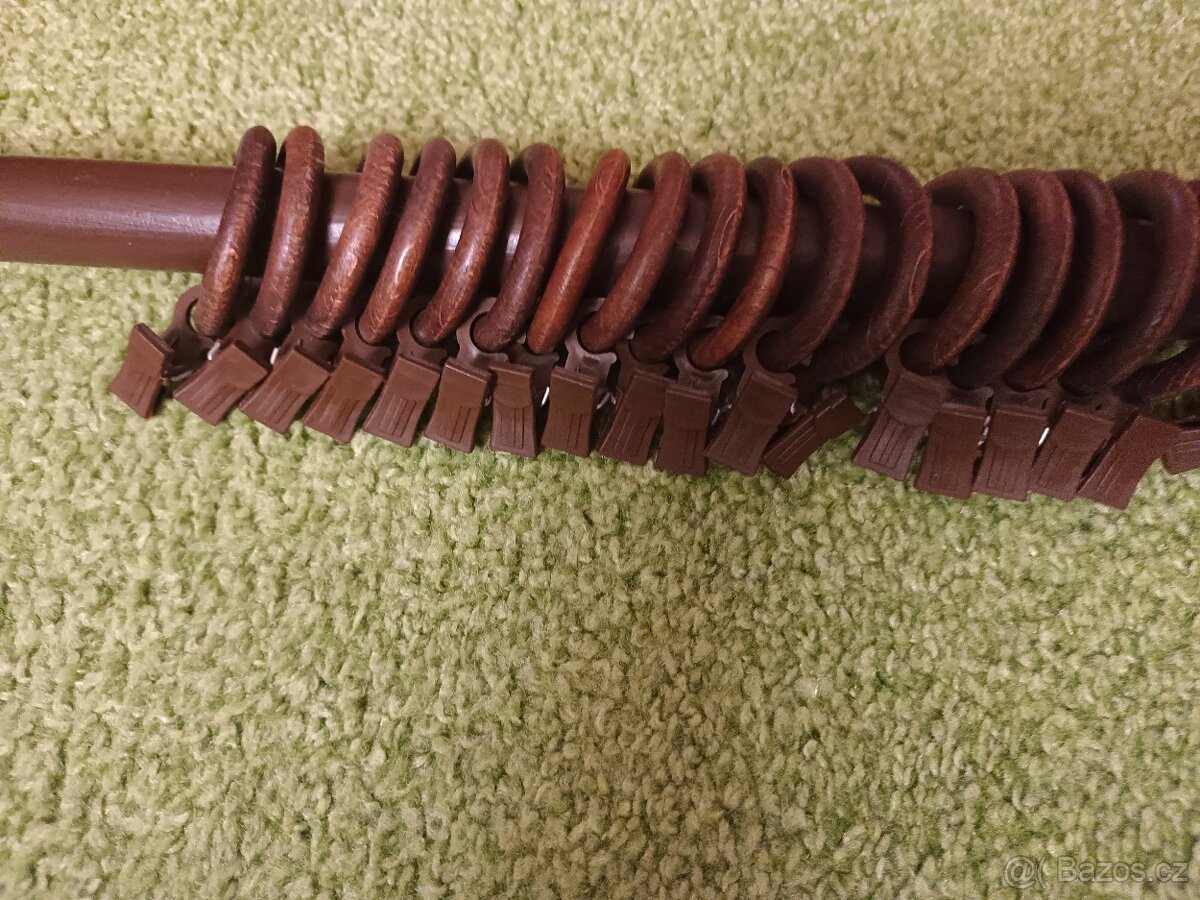 Garnýž dřevěná 220 cm - 3