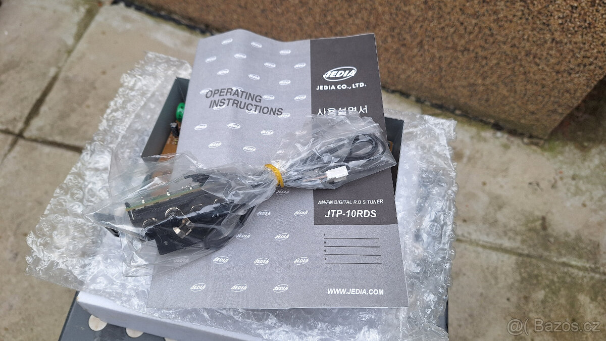 Tuner JEDIA JTP-10RDS modul do rozhlasové ústředny - 3