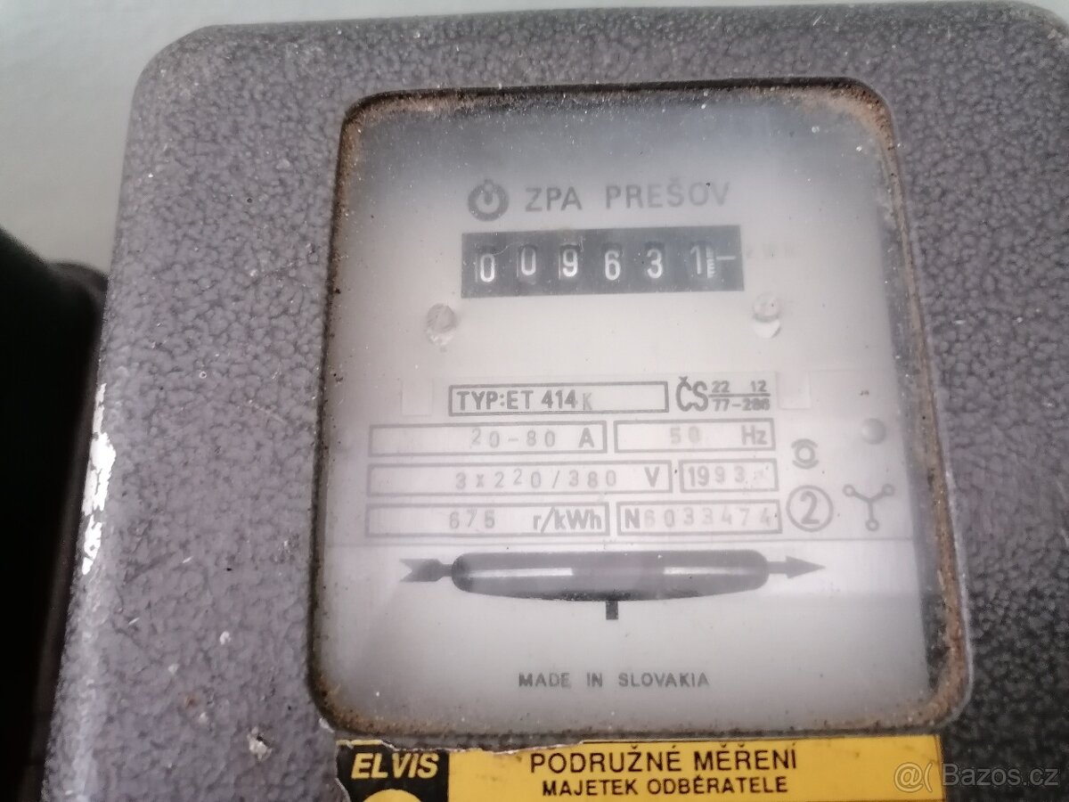 Staré elektroměry - 3