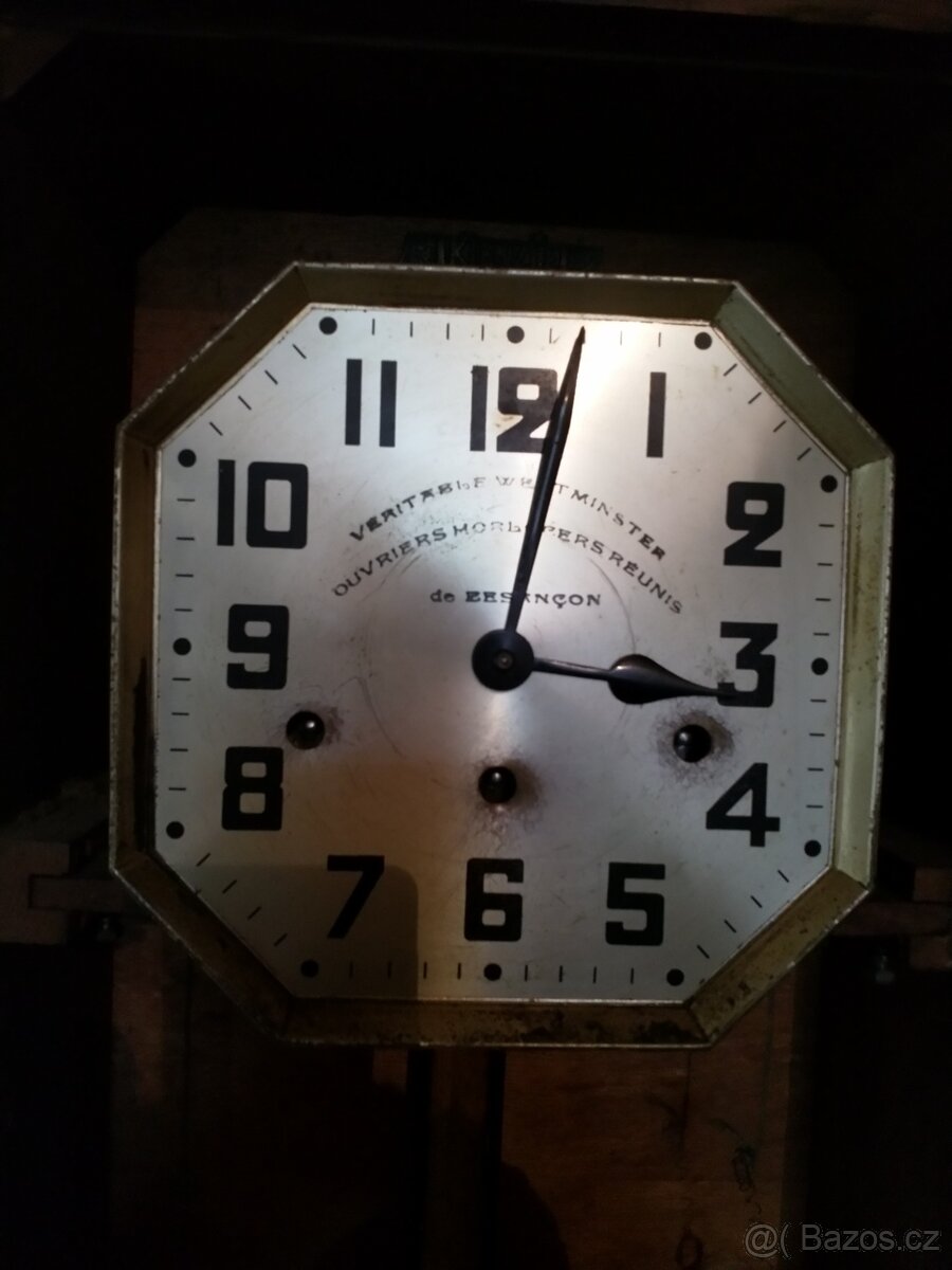 Nástěnné hodiny Westminster 1/4 bití SLEVA - 3