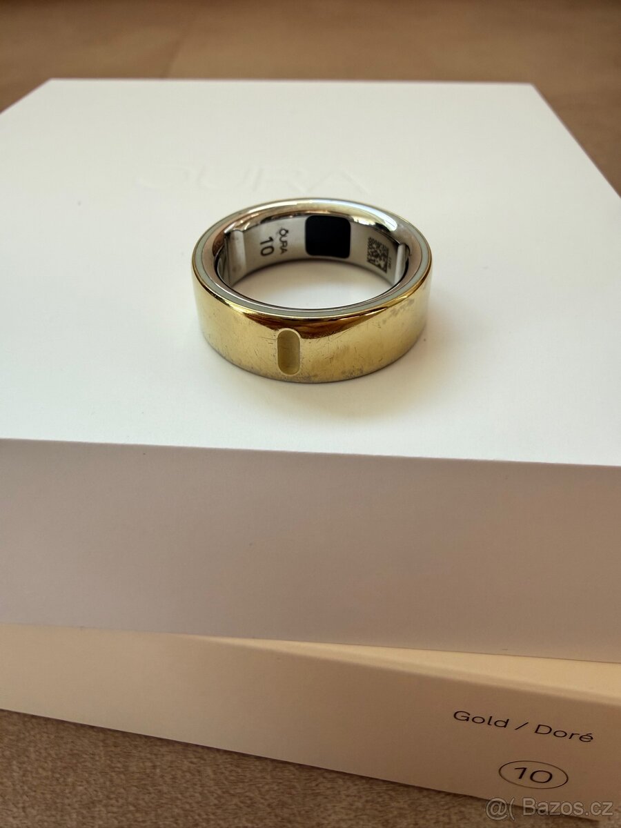 Oura ring gen 4 size 10 gold - 3