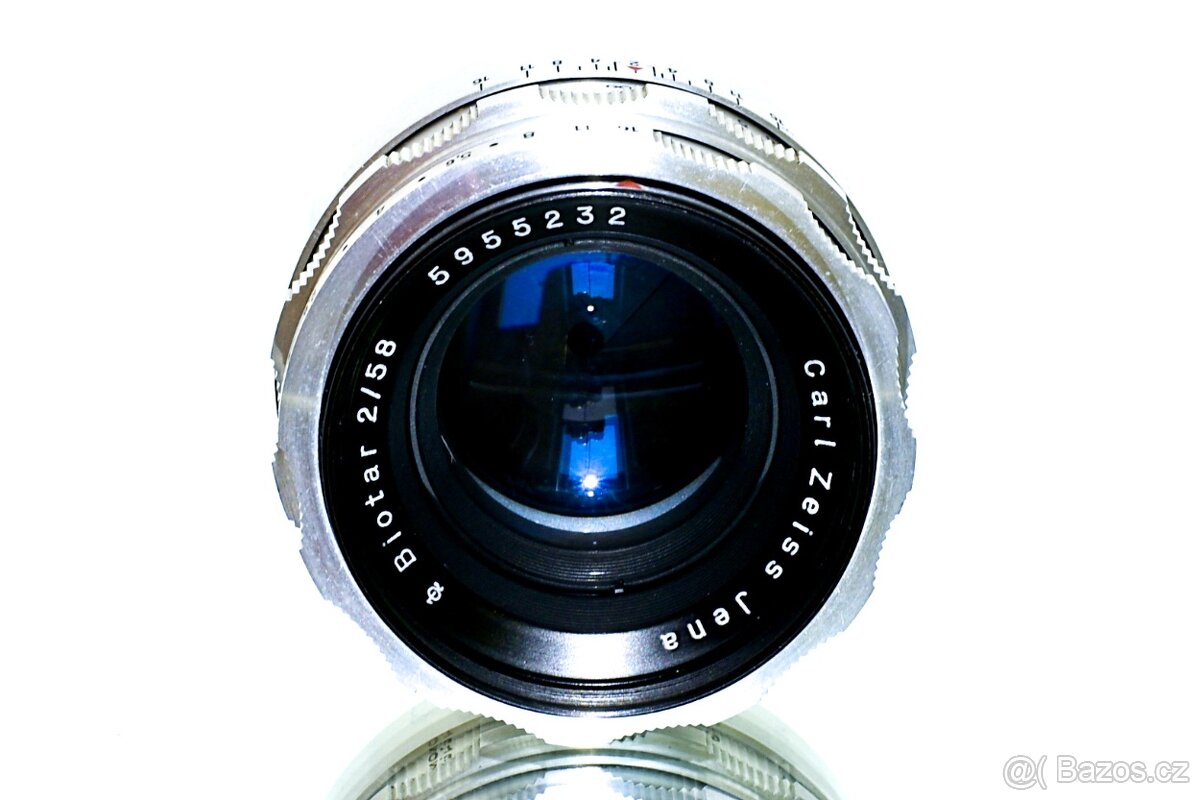 Carl Zeiss Biotar 2/58mm punc 1Q M42 TOP STAV - 3