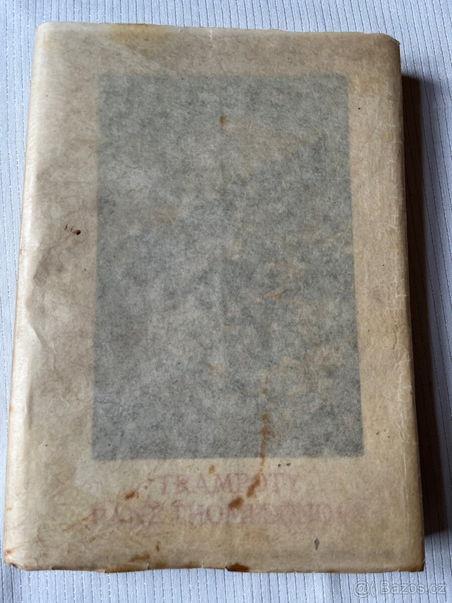 Verne: Trampoty páně Thompsonovy, Vilímek, 1925, originální - 3