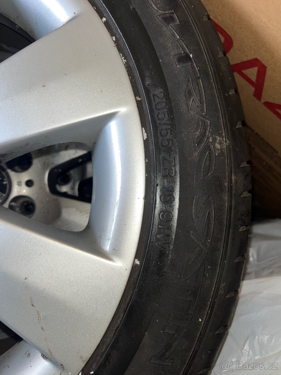 Alu disky BMW + letni gumy - 3