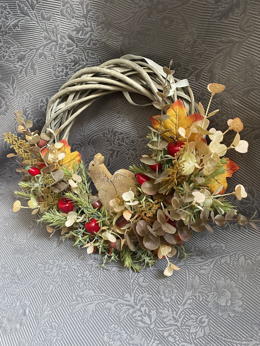 Podzimni věnec veverka - 3