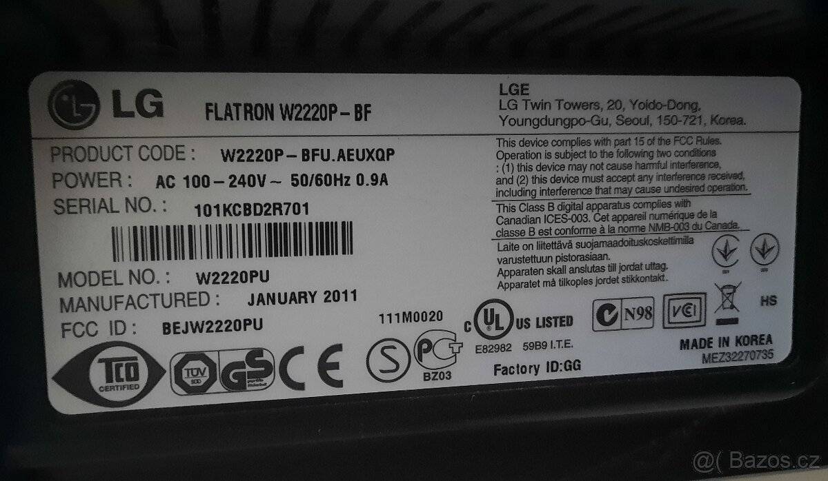 Monitor LG - 3