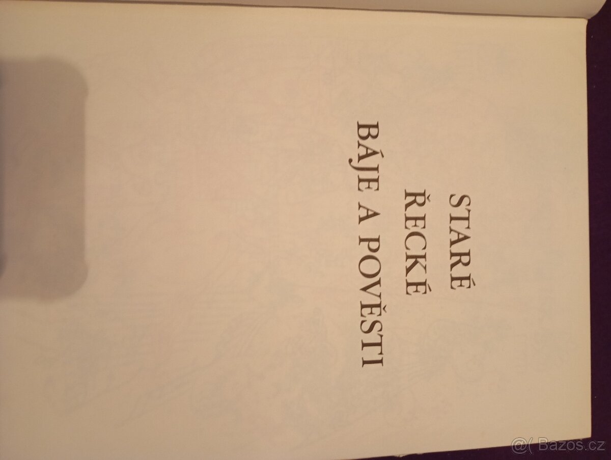 Staré řecké Báje a Pověsti - 3