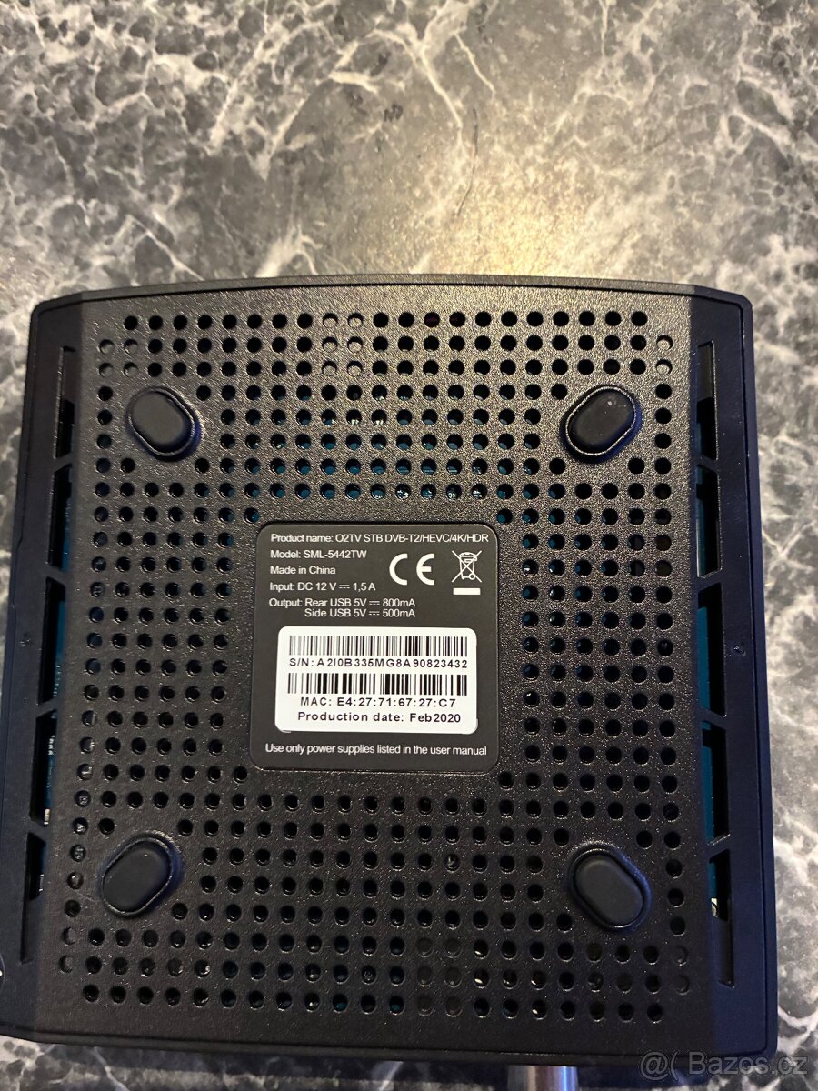 O2 tv set top box pro oneplay - 3