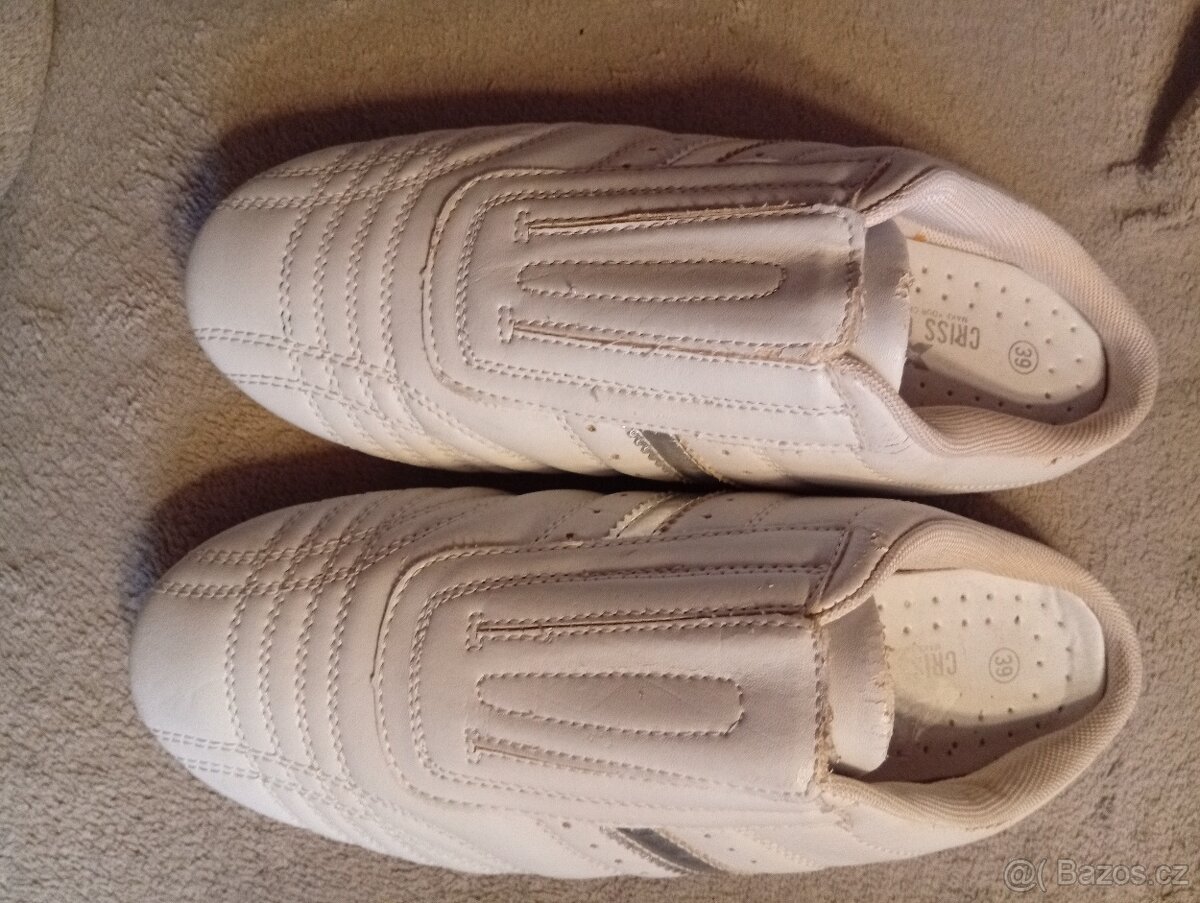 nazouváky / pantofle vel.39, kožené - 3