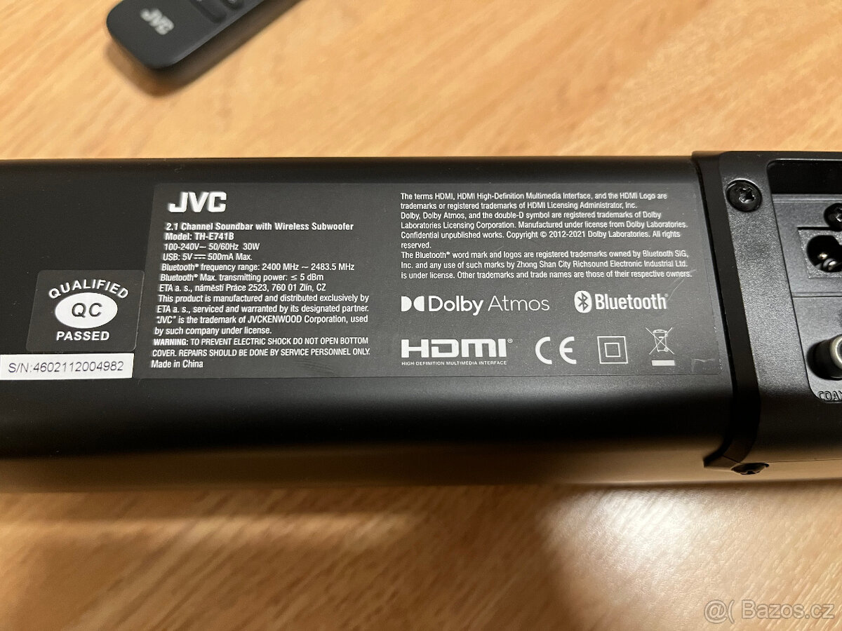 Soundbar JVC - 3