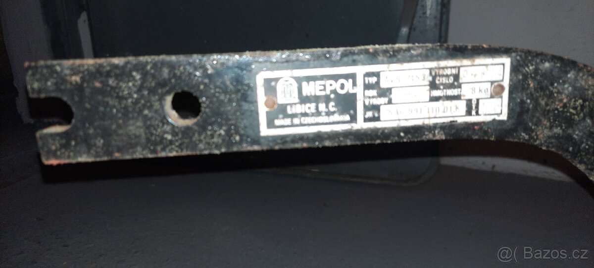 Vyorávač brambor, kola ,osy ,Motor Jikov, příslušenství. - 3