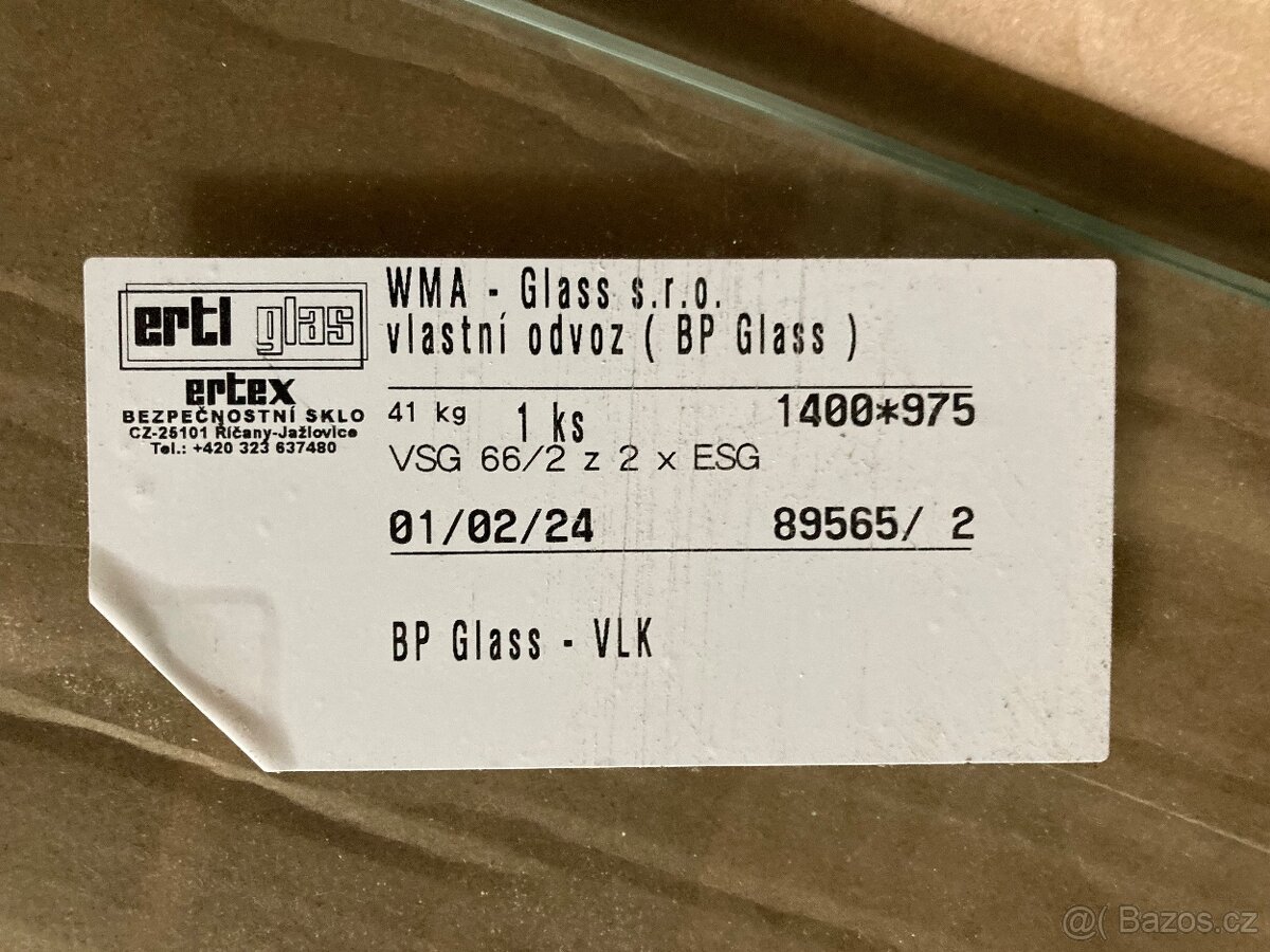 Bezpečnostní sklo - 3