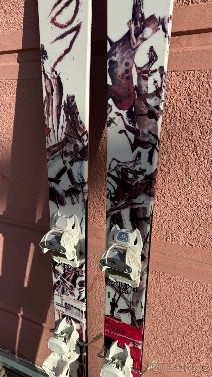 Freeride sjezdové lyže Armada 188 cm včetně vázání MARKER - 3