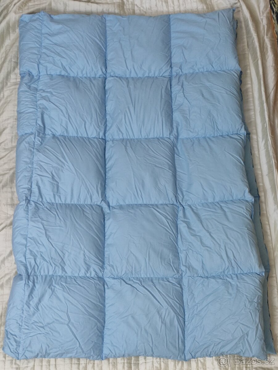 Péřová deka, klasická teplá peřina poštovné 75.- - 3