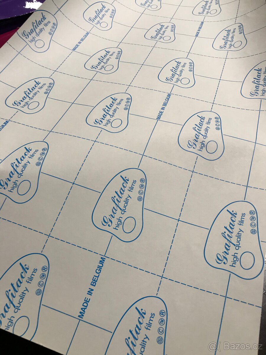 Profesionální PVC/vinylové folie pro řezanou grafiku - 3