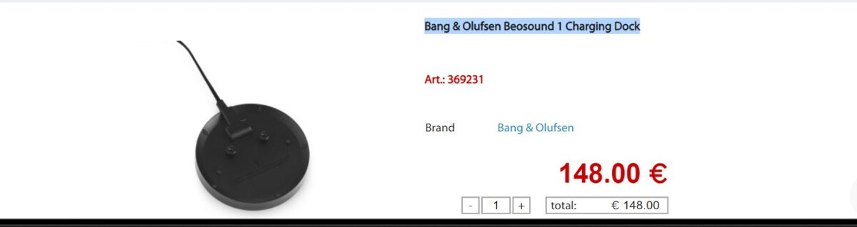 Bang & Olufsen BeoSound 1 - 3