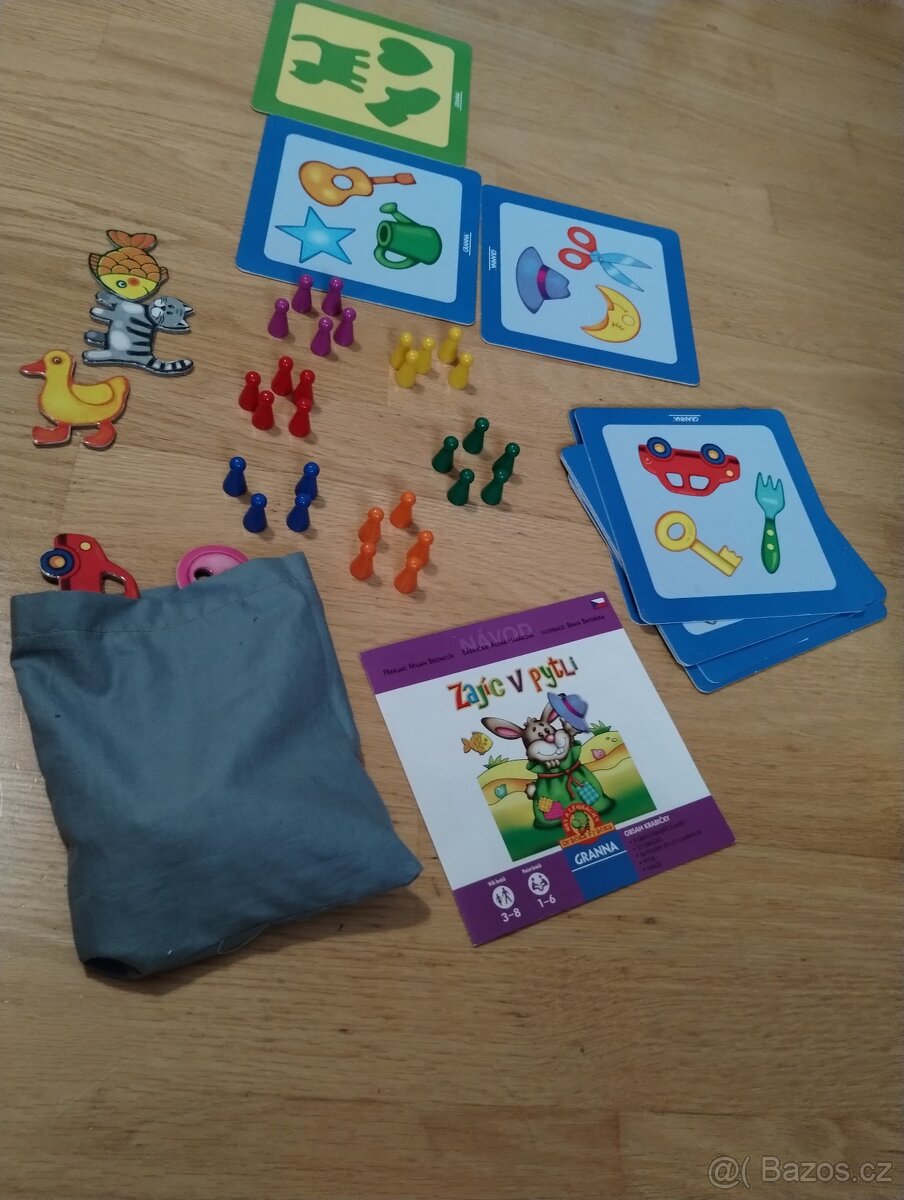 Hra Zajíc v pytli, 3-8 let - 3