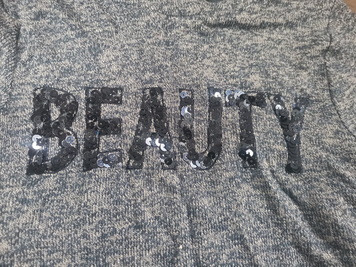 Šaty teplejší vel. 134/140 - 3