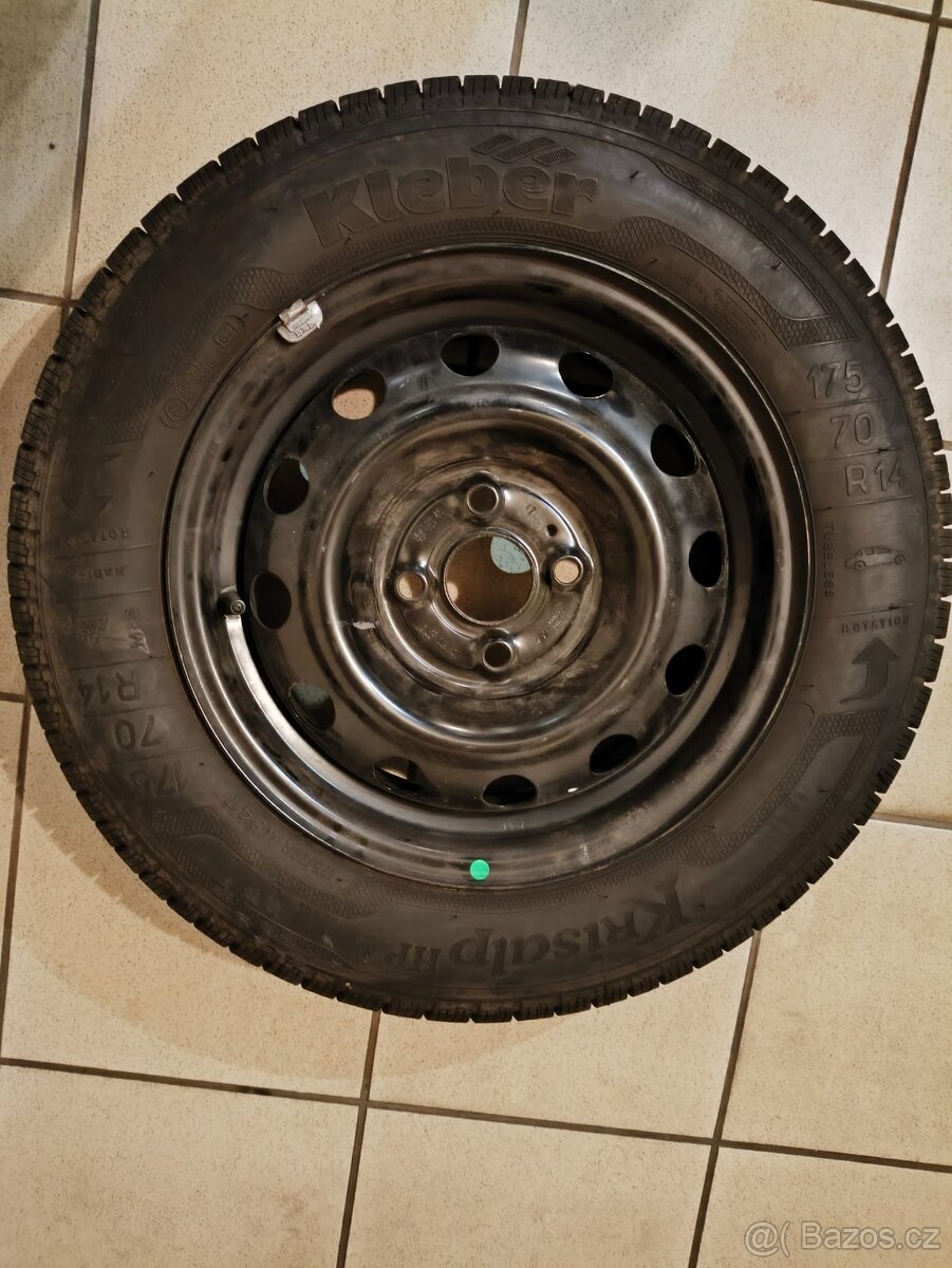 zimní kola plechové disky - 3