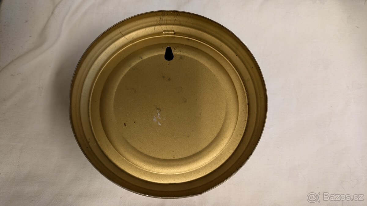 starý mosazný závěsný barometr - 3