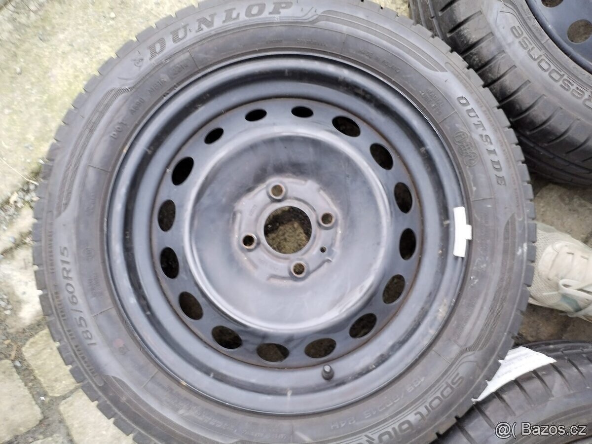 letni komplet SMART TWINGO 4x100 165/65/15 185/60/15 - 3