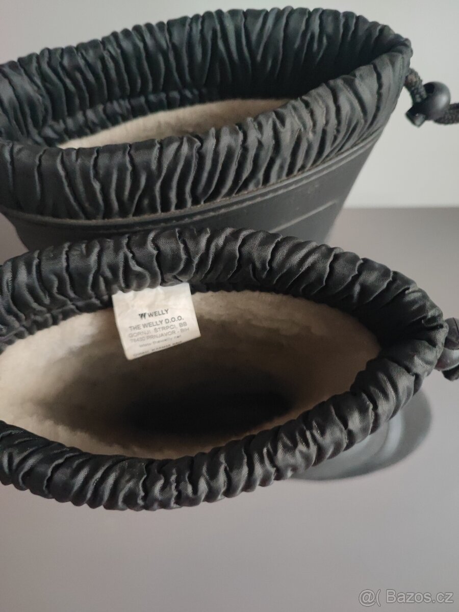 Prodám vyteplene holínky - 3