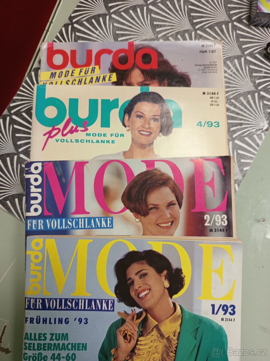 Burdy časopisy o šiti - 3