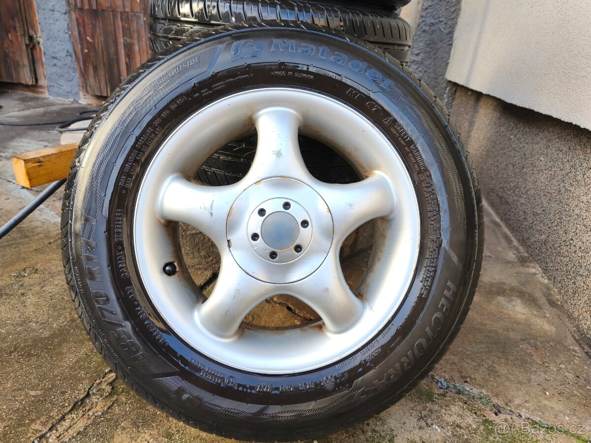 Prodám alukola s pneu Matador - 3