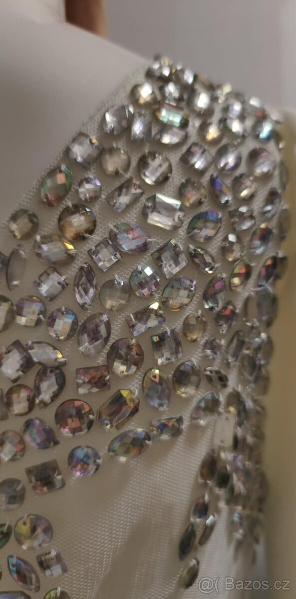 plesové šaty M - 3