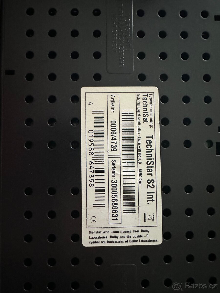 TechniStar S2 Satelitní přijímač HD - 3