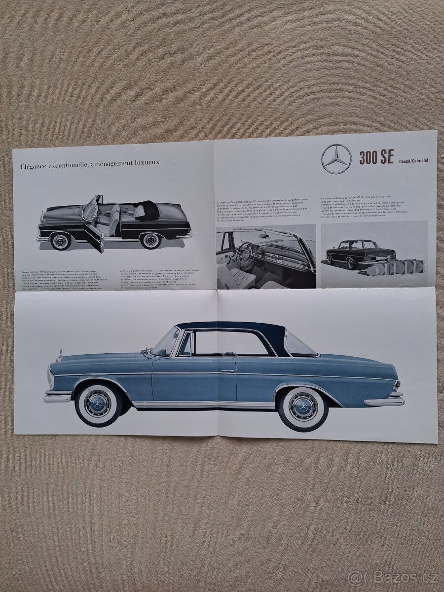 Mercedes 300 SE Coupe/Cabriolet - 3