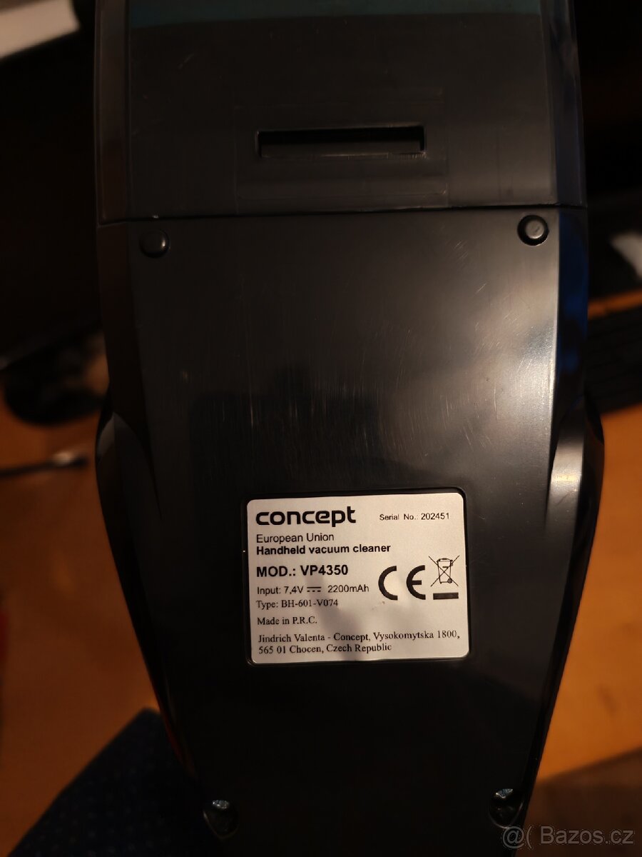 CONCEPT VP4350 7,2 V Wet & Dry Riser - 3