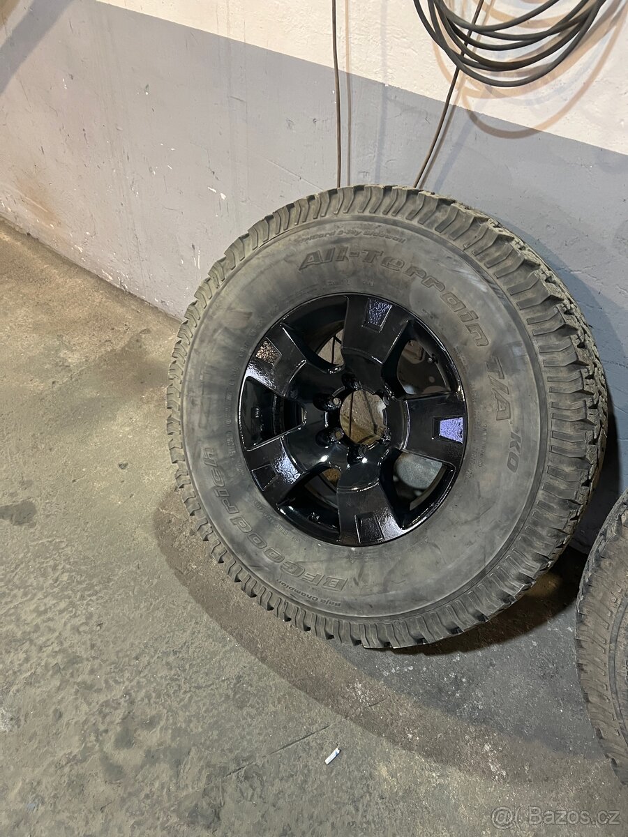 Sada originál disku gu4 Nissan patrol R17 5ks