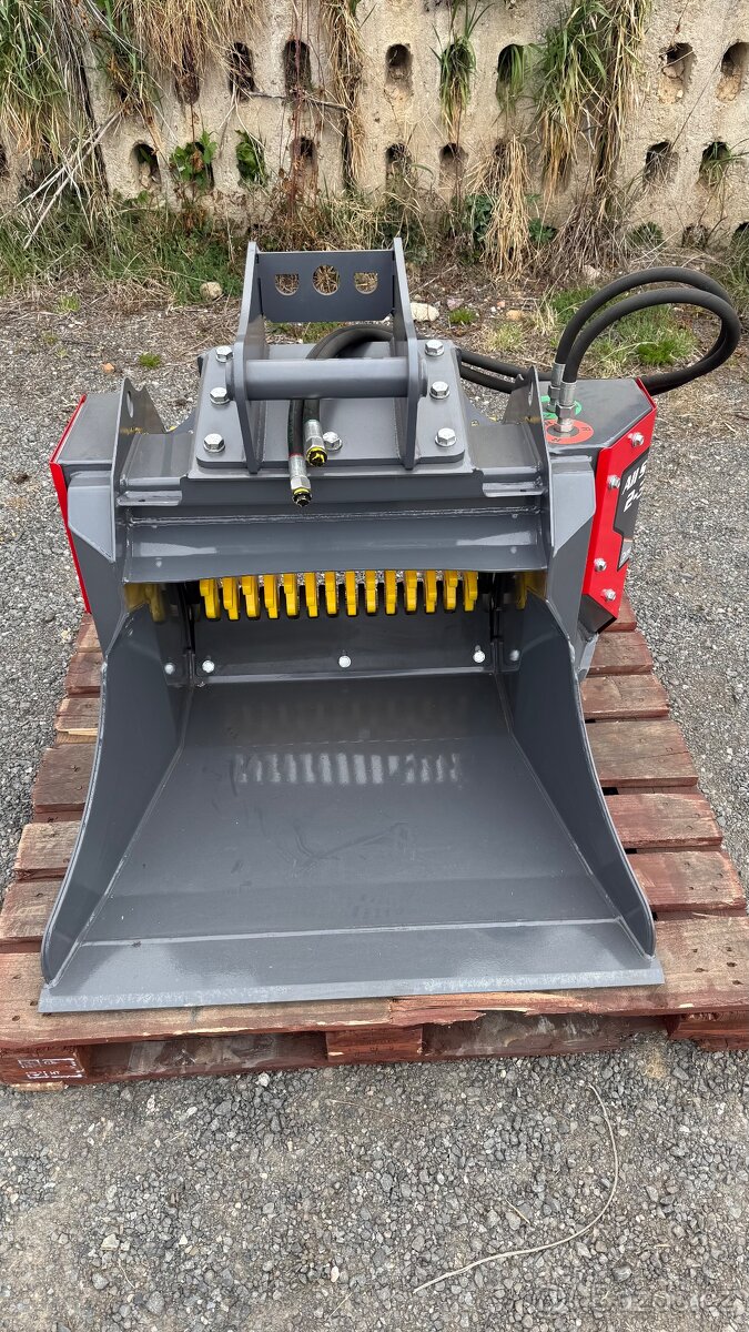 Třídící lopata na bagr 2-5t - 3