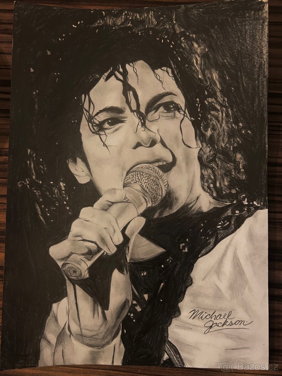 Portrét - Kresba - Michael Jackson - 3