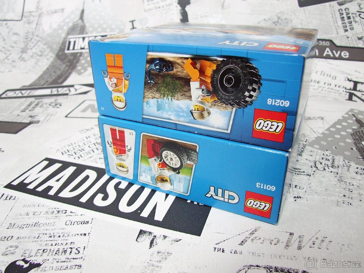 LEGO City auta 60113 60218 - 3