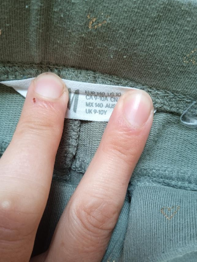 Legíny, džegíny zn. H&M vel 140 - 3