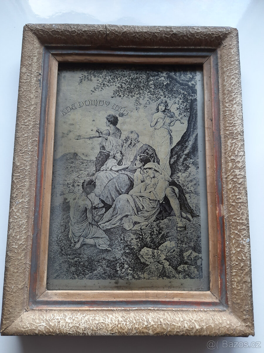 Staré obrazy rytina - 3