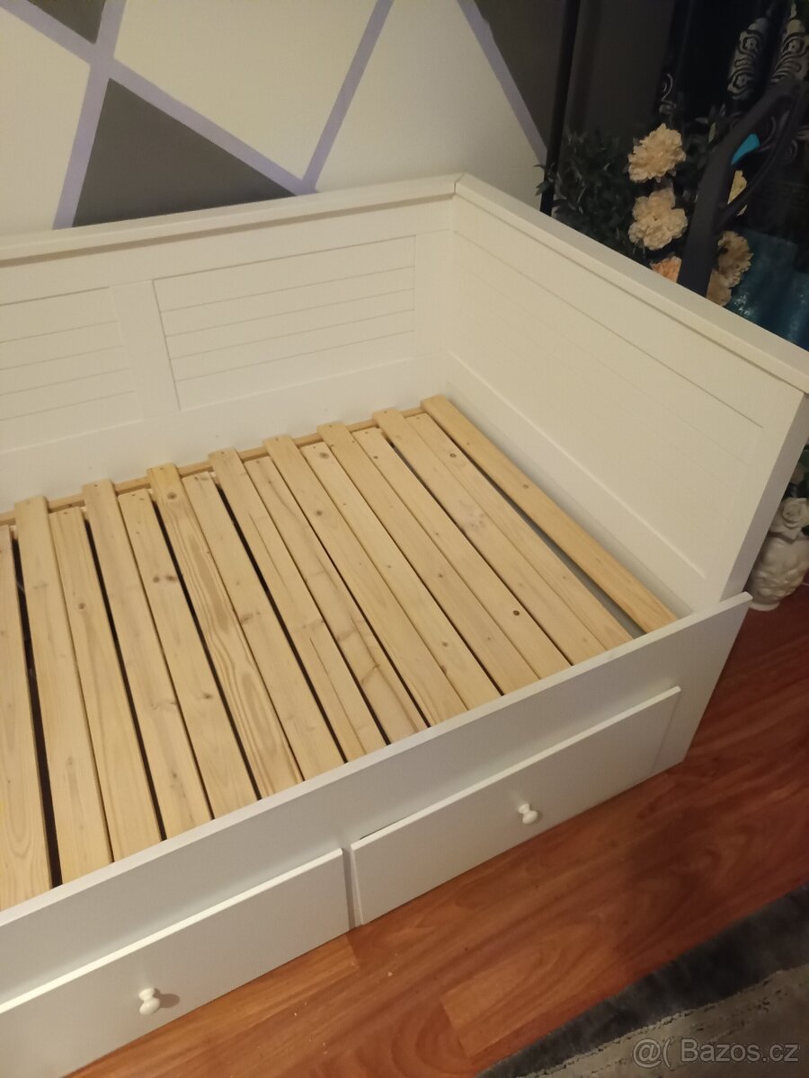 Prodám rozkládací postel hemnes - 3