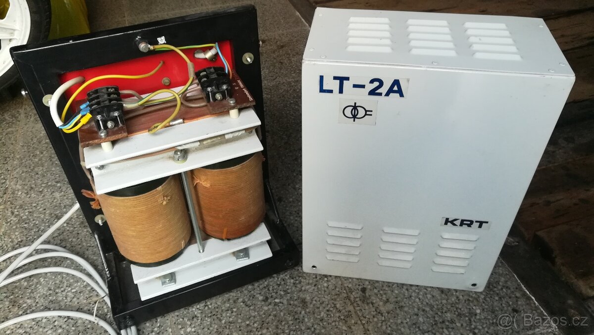 Oddělovací transformátor 2kWA - 3