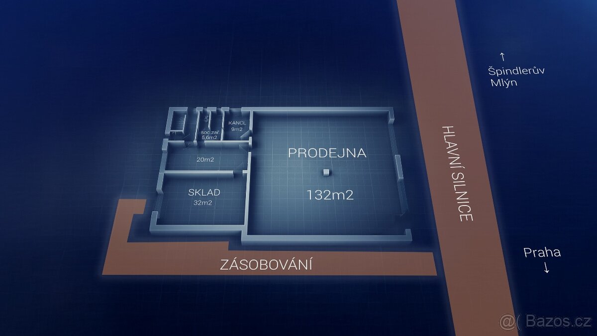 PRODEJ komerčních prostor v NOVÉ PACE - 3