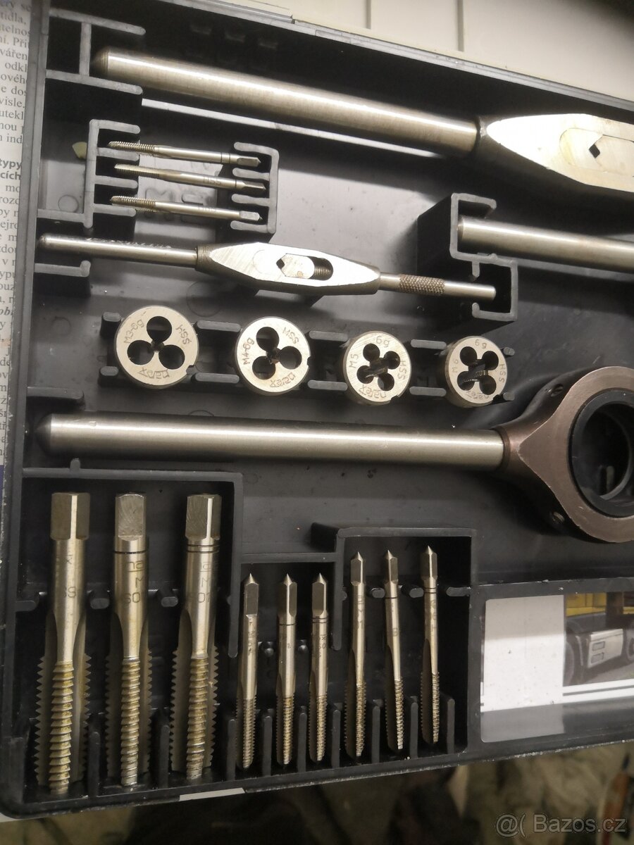 P:sada závitníků narex M1 HSS čssr - 3