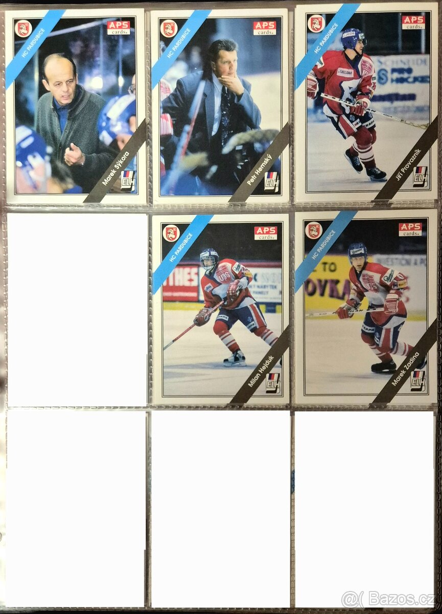 Hokejové karty APS 264 ks - 3