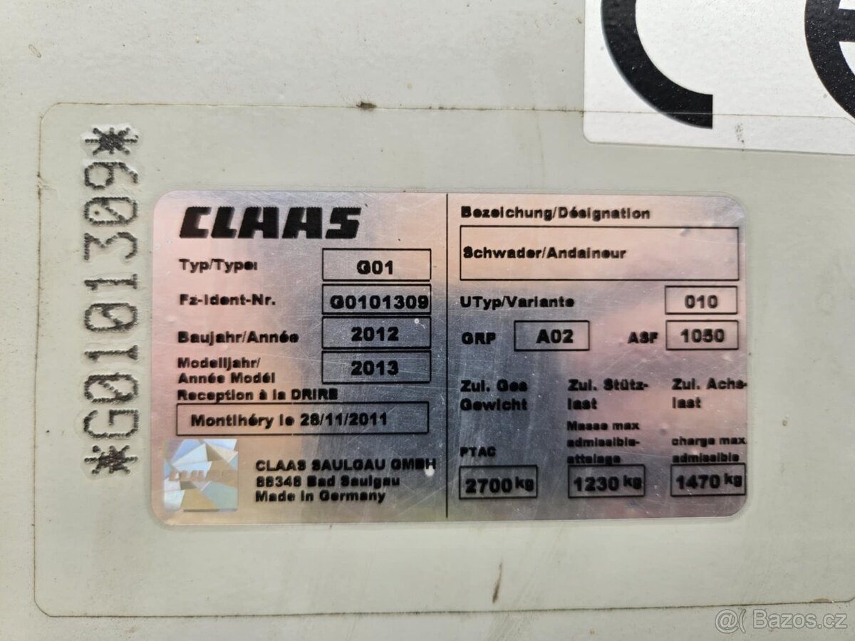 Claas Liner 1750 - 3