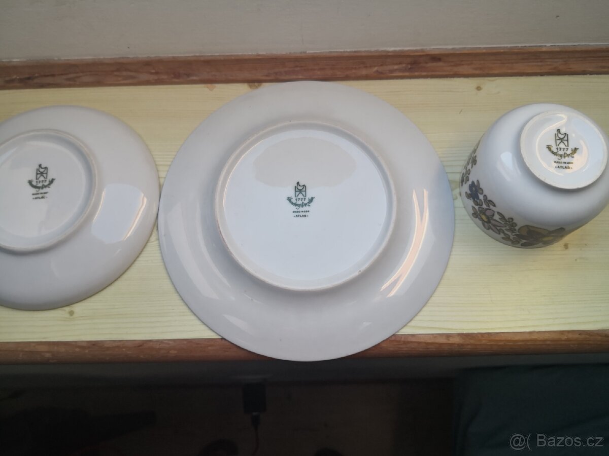 Porcelánový retro set - 3