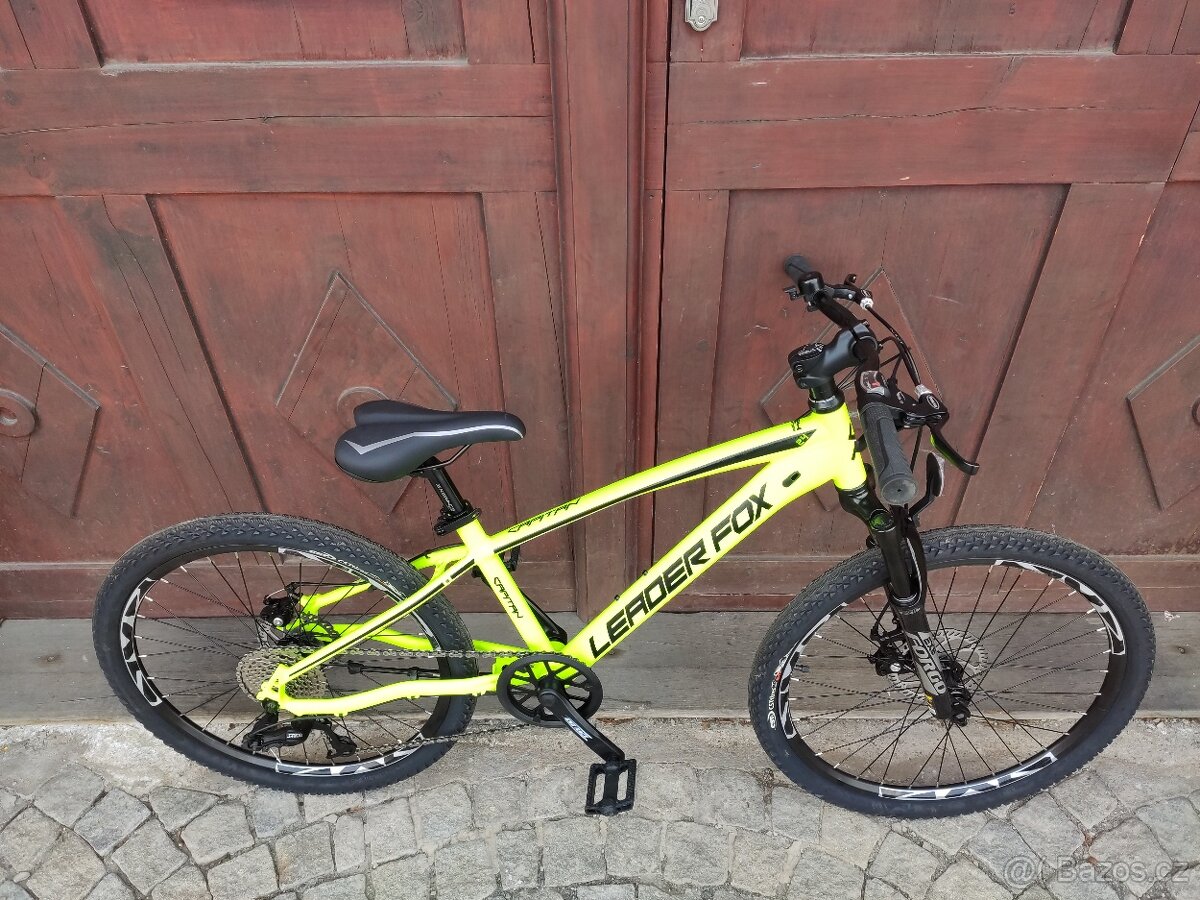 Nové dětské kolo Leader Fox CAPITAN 24 8 převodů 13 alu rám - 3