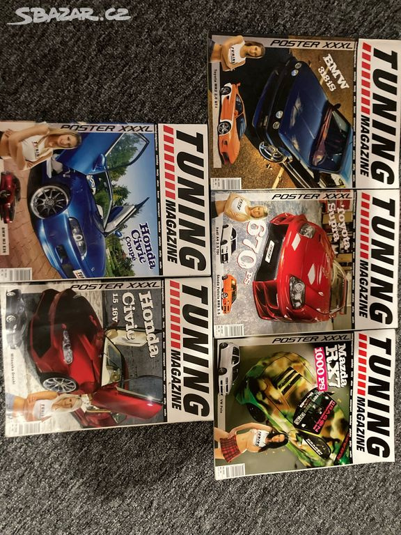 Sbírka Tuning časopisů. - 3