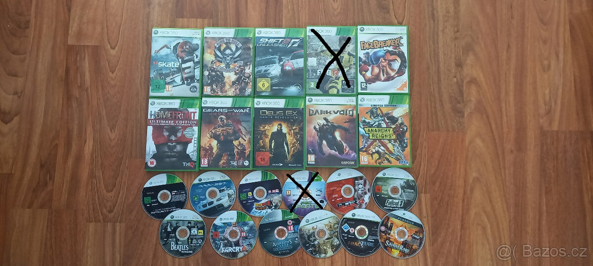 Prodám hry na XBOX 360 - 3