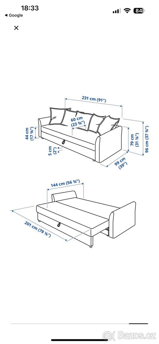 Pohovka/sedačka - 3